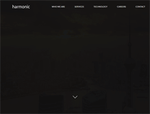 Tablet Screenshot of harmonicfundservices.com